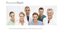 Desktop Screenshot of physicianstouch.com